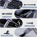 Car Vacuum Portable Cordless 20000PA High Power Mini Vacuum Cleaner 4-in-1 Compressed Air Duster & Air Blower & Pump Hand Held Vacuum with Brushless Motor for Car Home Office Camping-6
