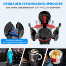 Cup Holder for CarCar Cup Holder Expander with Adjustable Cup Holder and Adjustable Base Large Cup Holder Adapter for Car Can Serve as Water Bottle Holder Drink Holder-4