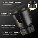 Car Cup Holder Expander Cup Holder Extender for Car with Adjustable Base Fits Yeti 24/36/46oz Hydroflask 32/40oz Large Bottles in 3-3.9 (16-40oz)-5