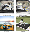 SUV Air Mattress Camping Bed Cushion Pillow Inflatable Thickened Car Air Bed Mattress with Electric Air Pump Portable Sleeping Pad for Travel Camping Upgraded Version Black-5