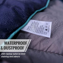 Outdoor Puffy Camping Blanket Lightweight Down Alternative Puffy Printed Camping Large Ultra Warm Hammock Top Quilt Waterproof Blanket for Traveling Picnic Beach Party Cold Weather (Green Mountain)-6
