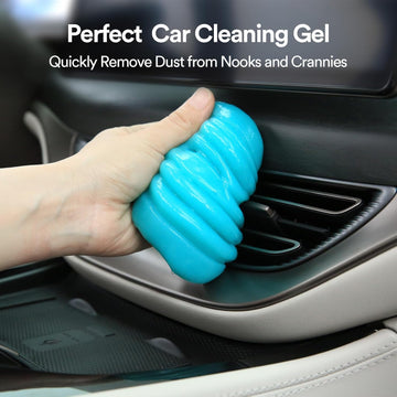Car Cleaning Gel Universal Detailing Kit Automotive Dust Car Crevice Cleaner Slime Auto Air Vent Interior Detail Removal for Car Putty Cleaning Keyboard Cleaner Car Accessories Blue - 0