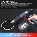 4Pcs Car Door Handle Stickers 3D Carbon Fiber Texture Auto Door Cup Protective Film TPU Scratch Protector Cover Guard Pad Vehicle Door Bowl Paint Cover Universal for Most Models (3.743.93)-2