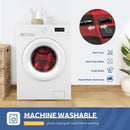 12-Volt Heated Car Blanket with 2 Output USB Ports 3 Heating Levels & 4 Hours Auto Off Electric Blanket for Car Truck SUV RV or Camping Machine Washable 59 X 43 Plaid-2