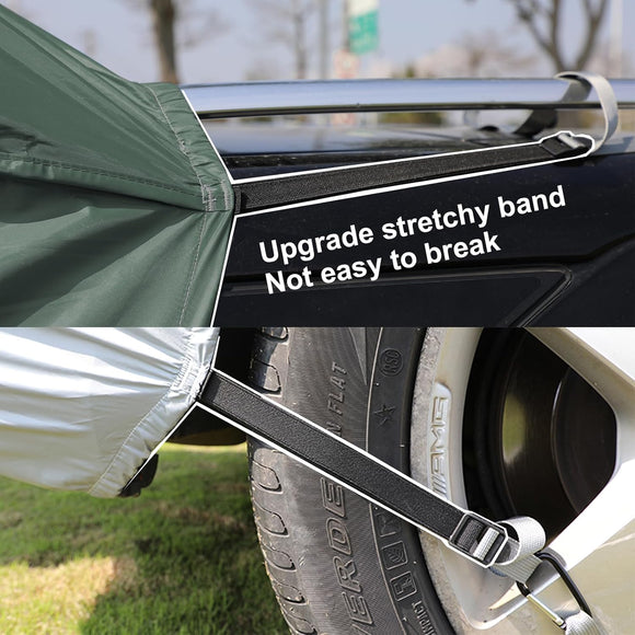 SUV Tailgate Tent with Awning Tailgate Shade Awning for Camping Hatchback Tent Sun Shelter Camping Outdoor Travel Waterproof 3000MM UPF 50+