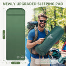 Memory Sleeping Pad 3.1 Ultra-Thick Foam Sleeping Mats for Camping Easy Inflate&Deflate 9.5 R-Value Insulated Camping Mattress Pad with Pillow for Car Travel Tent-3