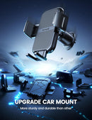 2024 Wider Clamp & Metal Hook Car Phone Holder Vent [Thick Cases Friendly] Phone Holders for Your Car Mount Automobile Hands Free Cradle Air Vent for iPhone 16 15 14 13 Pro Max Smartphone-3