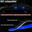 8Pcs Car Door Handle Protector Reflective Sticker 3D Carbon Fiber Universal Door Handle Scratch Protector Cover Self-Adhesive & Non-Marking Paint Guard Protective Films (Blue)-5