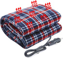 Heated Blanket Electric Blanket Throw 58.3x 41.76 Car Electric Blanket Fast Heating UL Certification Overheating Protection Fleece Heating Blanket-1