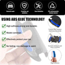 8Pcs Car Door Handle Protector Reflective Sticker 3D Carbon Fiber Universal Door Handle Scratch Protector Cover Self-Adhesive & Non-Marking Paint Guard Protective Films (Blue)-4