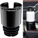 Large Stable Cup Holder Expander for YETI Hydro Flask Hold 18-40 oz Bottles and Mugs Car Cup Holder Adapter with Adjustable Rubber Base-1
