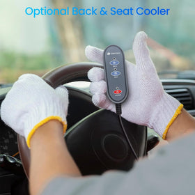 Cooling Car Seat Cover Front Seat 12V Ventilated Comfortable Cooling Car Seat Cushion 3D Stereoscopic Breathable Seat Cooling Pad Cooling Seat for Car SUV Truck Universal Fit - 0