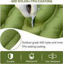 Camping Sleeping Pad Ultralight Camping Mat with Pillow Built-in Foot Pump Inflatable Sleeping Pads Compact for Camping Backpacking Hiking Traveling Tent Single Green.-4