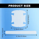 8Pcs Waterproof Car Door Handle and Rear View Mirror Scratch Protector Sticker Transparency Anti-Scratches Cup Protector-3