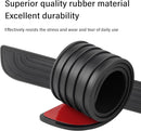 4PCS Car Door Sill Protector Anti-Scratch Rubber Car Door Protector Edge Guards for Door Steps Universal Waterproof Door Threshold Strips Exterior Accessories for Car Truck SUV (Black Width 1.57)-4