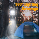 Collapsible Portable LED Camping Lantern Lightweight Waterproof Solar USB Rechargeable LED Flashlight Survival Kits for Indoor Outdoor Home Emergency Light Power Outages Hiking Hurricane 4-Pack-5