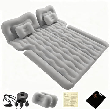 Car Air Mattress for SUV Quick Inflation Travel Bed with Air Pump Portable Sleeping Pad for Camping Fits Most SUVs and Sedans Comfortable and Durable