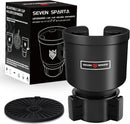 Upgraded Car Cup Holder Expander Adapter with Offset Adjustable Base Compatible with Yeti 14/24/36/46oz Ramblers Hydro Flasks 32/40oz Other Large Bottles Mugs in 3.5-4.0 1 Pack-1