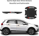 4PCS Car Door Protector+4PCS Car Door Handle Protector Sports Car Door Handle Scratch Protector Universal Car Door Edge Protector Car Decorations Fit Most Car SUV Truck-5