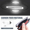 Car Door Handle Protector Car Handle Cover Car Handle Protectors for Vehicles Universal for Most Cars Trucks and Vans (White & Black #8PCS)-2