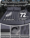 Inflatable Car Mattress Bed: SUV Camping Air Bed for Truck Backseat with Pump & Pillows Car Sleeping Airbed for Van Back Seat-4