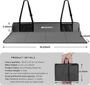 Car Rear Seat Mattress Extension Plate Foldable Car Back Seat ExtenderPortable Mattress for Sleeping Increase Travel Trunk Space and Car Bed Camping Space for Car SUV Model Y/3-6