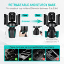Car Cup Holder Expander Adapter (Adjustable)  All Purpose Cup Holder Expander for Car with Rubber Fits Less Than 5.51 Large Bottles & Mugs & Foods & Drinks-6