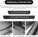 9 PCS Car Door Sill Protector Waterproof Carbon Fiber Style Car Door Entry Guard Sill Protector Anti-Scratch Door Threshold Strips Stickers for Most Vehicles Car Accessories-2