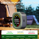 Portable Carbon Monoxide Detector 140H Standby Rechargeable 3-in-1 CO Detector for Travel & Camping Camping Carbon Monoxide Detector for RV Car-2