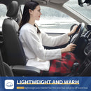 12-Volt Heated Car Blanket with 2 Output USB Ports 3 Heating Levels & 4 Hours Auto Off Electric Blanket for Car Truck SUV RV or Camping Machine Washable 59 X 43 Plaid-5