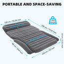 Inflatable SUV Air Mattress for Car Truck & Camping Portable Thickened Car Bed for Travel Includes 2 Pillows & Electric Pump-6