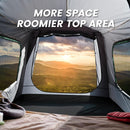 SUV Tent 5-9 Person Rectangle Car Tent for Family Waterproof & Windproof for Car Camping Large Camping Tents with Storage Bag SUV Van Jeep Pickup 8FT L x 10.6FT W x 7.2FT H-3