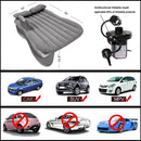 Inflatable Car Air Mattress Back Seat Bed with Air Pump Thickened Portable Car Travel Sleeping Camping Air Mattress Blow Up Bed for Car Universal SUV-5