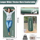 Self Inflating Sleeping Pad with Electric Pump 3.14 Ultra-Thick Memory Foam Sleeping Mats for Camping Easy Inflate&Deflate 9.5 R-Value Insulated Camping Mattress Pad with Pillow for Car Travel Tent-2