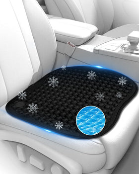 Cooling Ice Car Seat Cushion for Long Driving Super Cold Car Cushion Gel Seat Cushion Keep Cool for Long Car Rides