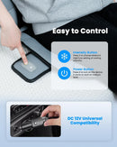 Cooling Car Seat Covers Front Seats Black 12V Cooling Car Seat Cushions Front Seat Covers for Cars SUV Universal-5