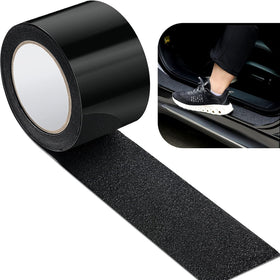 Car Door Edge Guards Door Sill Protector Automotive Entry Guard Anti Collision Scuff Sill Trim Protection Strips for Most Cars Vehicles Accessories(2.8 Inch Wide 16.4 Feet Black)
