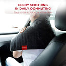 12V/24V Car Electric Blanket for Back Pain Relief 4 Heat Settings 11 Auto-Off Portable Mini Travel Blanket for Back Pain Neck Shoulders and Cramps Relief 12 x 24 Washable-3