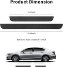 4PCS Car Door Sill Protector Anti-Scratch & Waterproof Car Door Sills Scratch Protection Universal Car Exterior Accessories Automotive Door Entry Guard for Car Truck SUV (Black Width 1.57)-4
