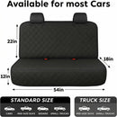 Waterproof Dog Car Seat Cover with Belt for Back Seat - Washable Pet Protector Accessories for Cars Trucks SUVs and Bench Seats - Auto Backseat Hammock for Small & Large Dogs-6