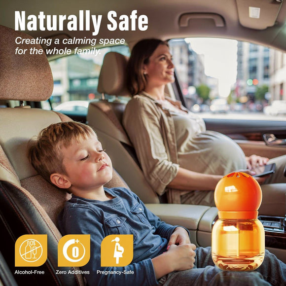 Car Air Freshener Vent Clip New Car Scent Air Freshener Clip 13ml*2 Pack Long Lasting Deodorizer Up to 180 Days Refresher Odor Eliminator-Gardenia