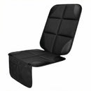 Car Seat Protector 1 Pack Car Seat Cushion Mat Thickest Padding Waterproof 600D Fabric Car Seat Covers for Non-Slip Backing Mesh Pockets for Baby and Pet (Black 1 Pack)-1