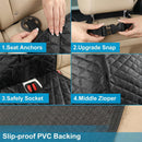 2024 Upgraded for Tesla Dog Car Seat Cover Protector Rear Seat Covers for Back Seat Wear-Resistant Kick Seatback Mats for Tesla Model Y/3 Accessories-3