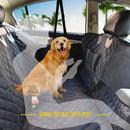 Dog Seat Cover for Back Seat, 100% Waterproof Dog Car Seat Covers with Mesh Window, Scratch Prevent Antinslip Dog Car Hammock, Car Seat Covers for Dogs, Dog Backseat Cover,Standard-8