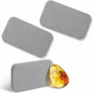 Car Air Freshener Stone Air Freshener Odor Eliminator Amber Scent Refill (1 Count (Pack of 3) NO clip included)