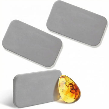 Car Air Freshener Stone Air Freshener Odor Eliminator Amber Scent Refill (1 Count (Pack of 3) NO clip included)