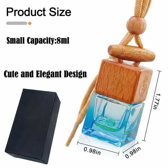 Car Air Freshener 8ml Automotive Scents | 45-Days Long-Lasting Keep Fragrance | Automobile Hanging Diffuser Bottles | Remove Auto Odor for Men Home Deodorizer (1pcs New Car)