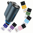 Smart Car Air Freshener Diffuser Car Aroma Diffuser Air Freshener Spray Automatic with 6PCS Cologne Aromatherapy Oil-1