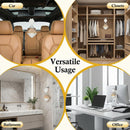 Premium Hanging Car Air Freshener Long Lasting Car Fresheners with Essential Oil Cars Diffuser for Men & Women | Non-Toxic | Cedar Mahogany | Adjustable Rope Diffusers for Cars Home Office-5