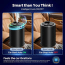 Smart Car Air Freshener Star Ambiance Roof and Premium Design Healthy Eco-Friendly Fragrance Auto On/Off 3 Adjustable Modes Black Air Freshener Perfect for Car Bedroom Office Restrooms.-7